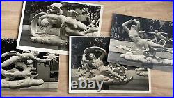 Vintage Photographs Paul Manship WORLDS FAIR Moods of Time Sculptures by RUSSELL