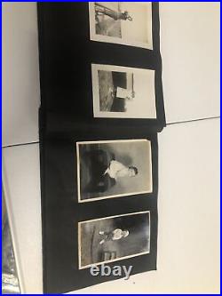 Vintage Photos Lot Nurses Women Swimsuits Cars Black and white 1930s album