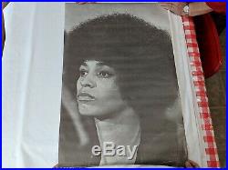 Vintage Poster Free Angela Davis Synergisms #184 AFRICAN AMERICANA Black Panther