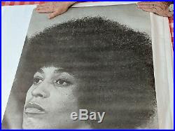 Vintage Poster Free Angela Davis Synergisms #184 AFRICAN AMERICANA Black Panther