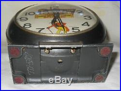 Vintage Smoking Tobacco Alarm Clock Black Americana / Memorabilia Sambo Cigar