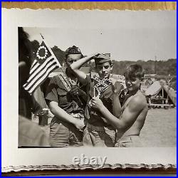 Vintage Snapshot Photograph Lot of 80 1950s Boy Scouts Of America Collection