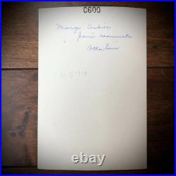 Vintage Snapshot photo ID'd Girl Wearing Bear Costume Halloween