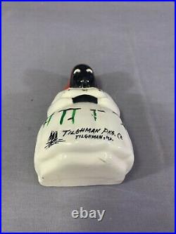 Vintage Tilghman MD Oyster Can Packing Co House Black Americana String Holder