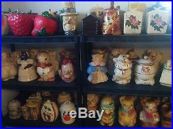 Vintage cookie Jars Hull, Red Riding Hood, Mccoy 155+ all original