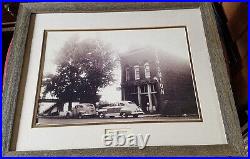 Vintage framed B&W Photo of RED ONION RESTAURANT in Aspen, Colorado 1953