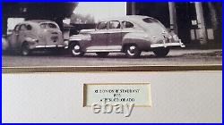 Vintage framed B&W Photo of RED ONION RESTAURANT in Aspen, Colorado 1953