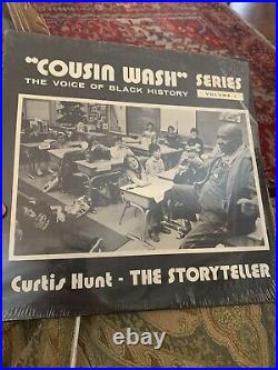 Voice Of black History African American Rare LP? Cousin Wash EX+Offers Welcome
