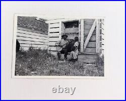 Vtg 1949 Art Photograph African American Banjo Player Children by Caryl Firth