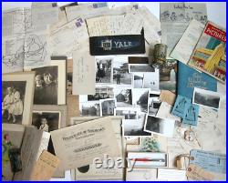 Vtg 30s Harold Moeller Bernice Larson Photos Ephemera Collection Love Letters OH