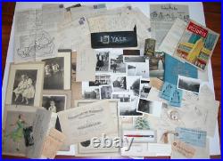 Vtg 30s Harold Moeller Bernice Larson Photos Ephemera Collection Love Letters OH