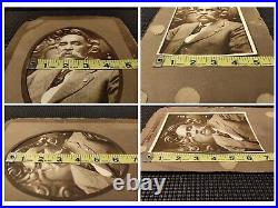 Vtg Antique 1920s-1930s Gentleman Photo 5x7 Cabinet Card Orr Art Studio Rome GA