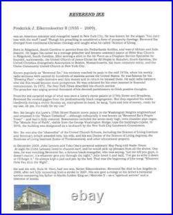 Vtg Lot African American Prosperity Evangelist Rev. Ike1970s Action! + Ephemera