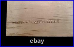 W. A. Scott albumin photo McCormick album 4 mast schooner withauxiliary steam engine