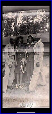 WW2 African American Photo Negative Lot 18 Ernest Morris Hawaii