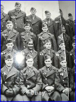 WW2 Yard Photo African American Ernest Morris 1943 Officer Candidate School