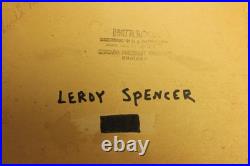 WWII Cpl. Leroy Spencer Black Americana Photo 16X10 Photo Taken in Chicago TOP