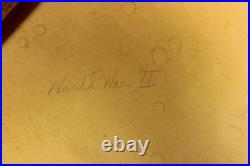 WWII Cpl. Leroy Spencer Black Americana Photo 16X10 Photo Taken in Chicago TOP