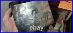 Whole Plate Tintype Family Carriage Horses Outdoor Black Americana Mixed Child