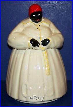 Wonderful Vintage Mccoy Black Americana Aunt Jemima/mammy Cookie Jar