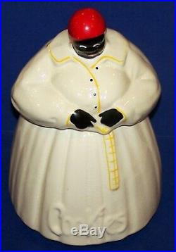 Wonderful Vintage Mccoy Black Americana Aunt Jemima/mammy Cookie Jar