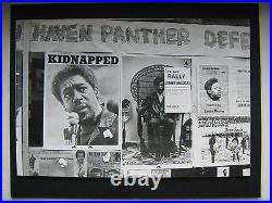 YALE UNIVERSITY STRIKE Bobby Seale BLACK PANTHER PARTY POSTER New Haven TRIAL