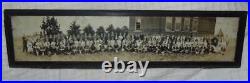 YARD LONG PhotoIntegrated Rural School Photograph with Hair Broadsides on verso